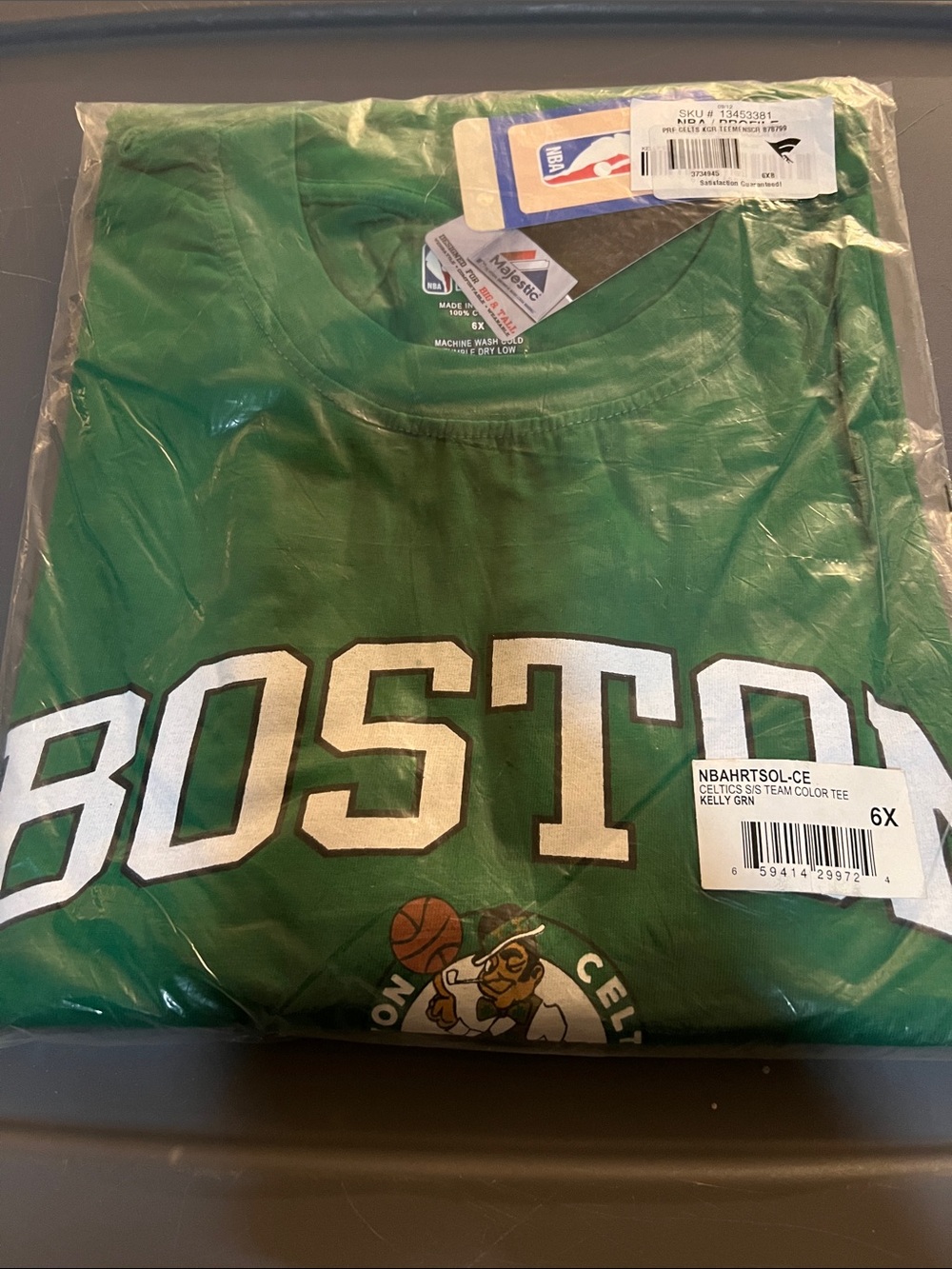 Kelly Green Men's Tee - Size 6X